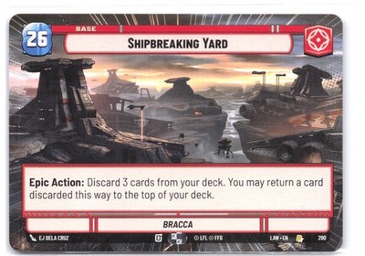 Shipbreaking Yard (Hyperspace) 290 NM A Lawless Time