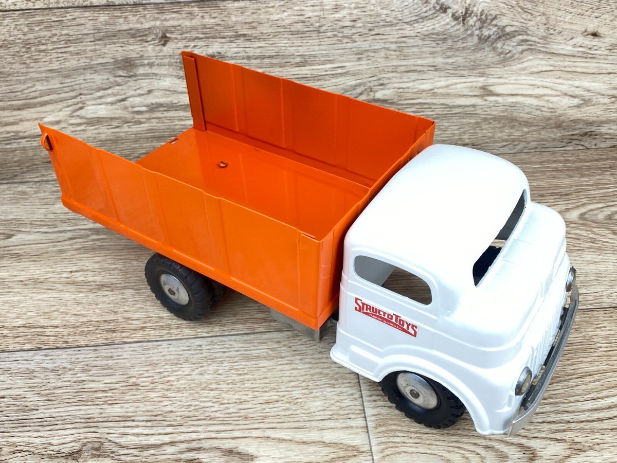 TOY 様の専用品です。　【美品】　PT TORINO（TREDICI） Vintage Structo Toys White and Orange Pressed Steel Metal