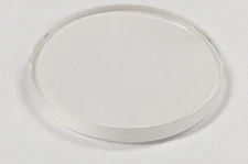 NEW ROUND 30mm    2.5MM thick  watch sapphire crystal.  Tested to 500M WR