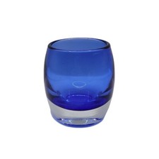 Cobalt Blue Glass 3" Votive Candle Holder