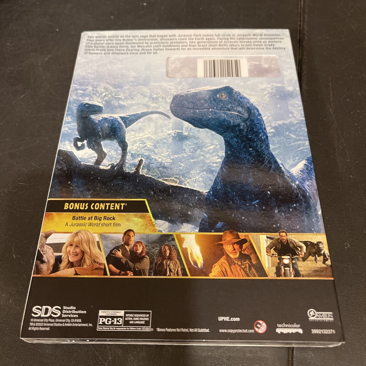 Jurassic World Dominion DVD New Slipcover Ships Free 191329152959