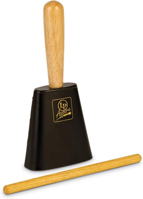 LP Aspire LPA900-BK Ez-Grip Cowbell, Black