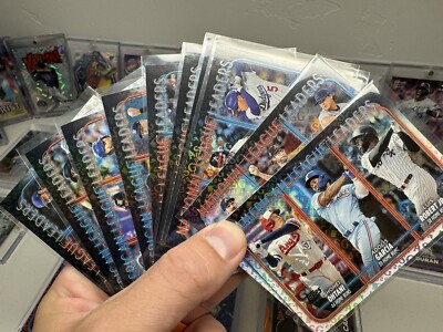 2024 Topps Complete Set - All Star SP - AL & NL League Leaders Set 10 cards
