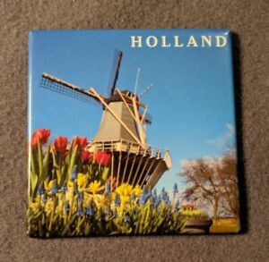 15488 Holland Metall Magnet 8cm Windmühle Niederlande Souvenir New