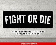 Motivational Gym Banner - Large Wall Art - Weightlifting Inspiration