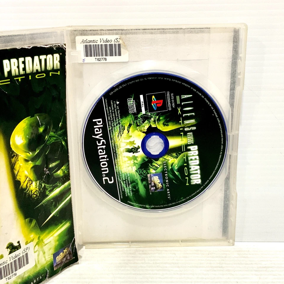 Aliens Versus Predator: Extinction + Manual - PS2 - Tested - Free Postage - Image 4 of 4