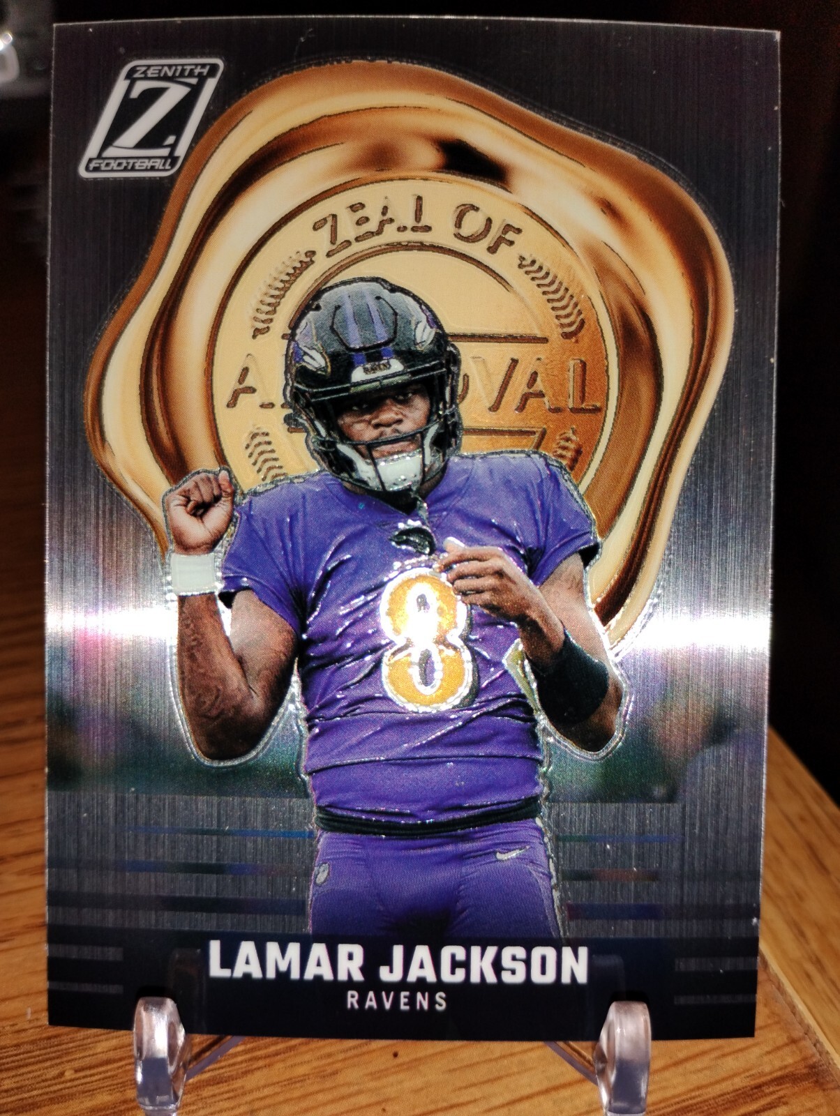 2023 Panini Zenith - Zeal of Approval #5 Lamar Jackson