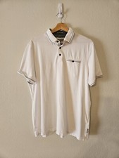 Ted Baker XL 5 White Polo Shirt