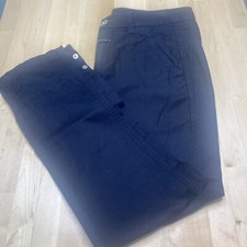 Le Jean de Marithe  Francois Girbaud Mens Blue Cotton Cropped Trousers 30X29