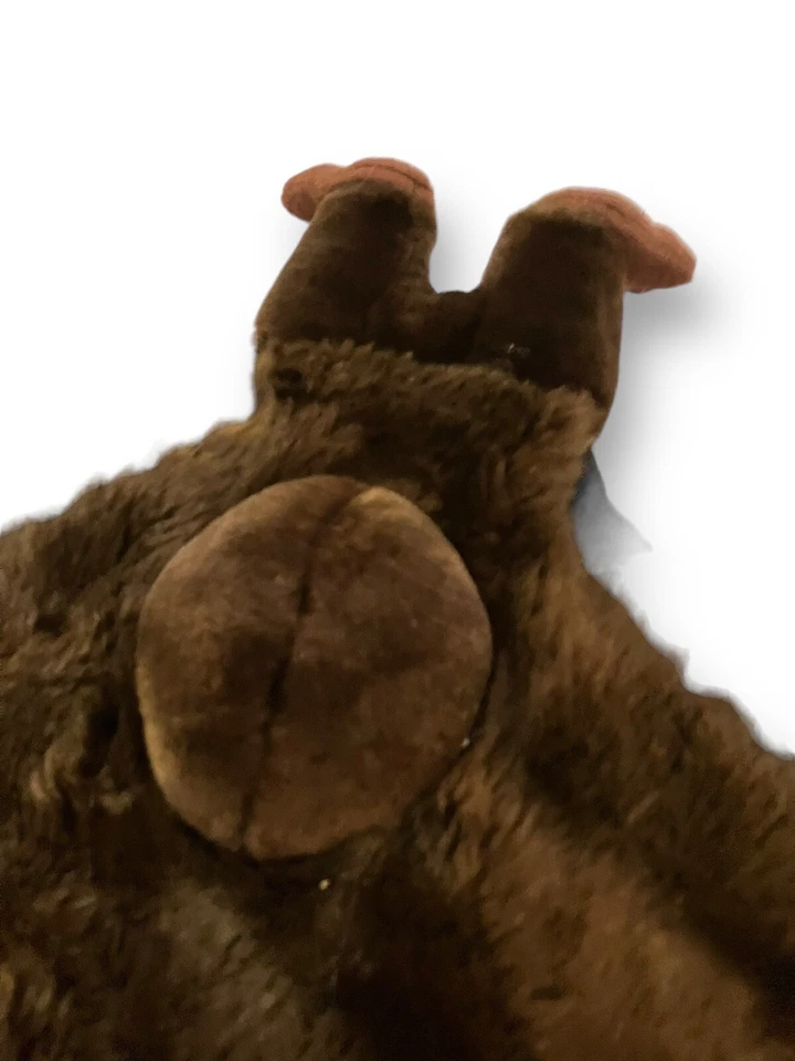 Manta de seguridad de felpa My Banky Justin Gorilla 15x15 bordes satinados Lovey Monkey Foto 3 de 4