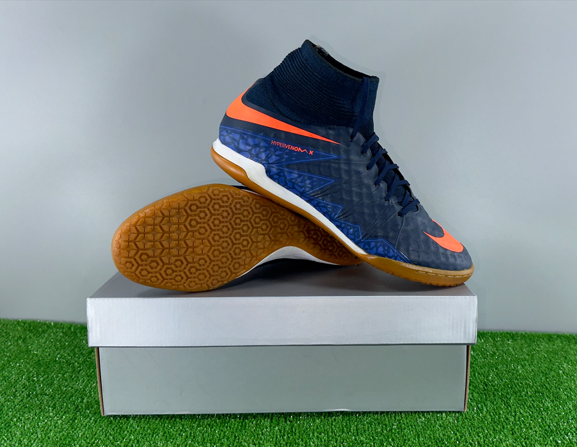 Nike HypervenomX Proximo IC 747486-484 Elite US8.5 UK7.5 Blue