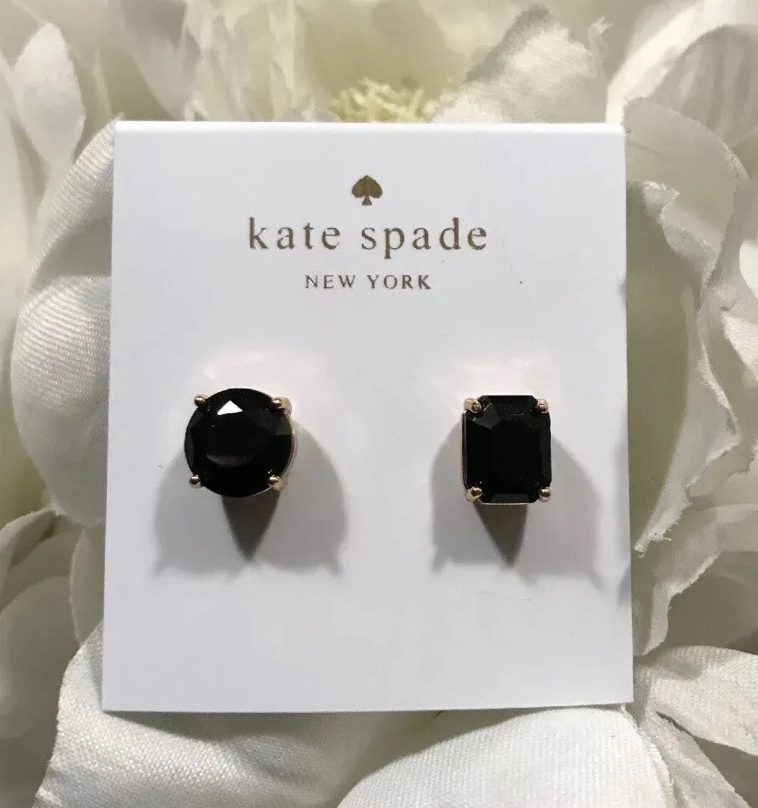 Kate spade deals black stud earrings