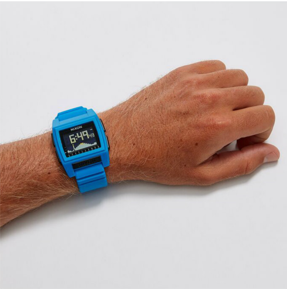 Nixon Base Tide Pro Blue Quartz Watch, 42mm, A1212 300, New