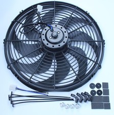 16 Heavy Duty Radiator Electric Wide Curved Blade Fan 12v 3000 Cfm Reversible 16 Heavy Duty Radiator Electric Wide Curved Blade Fan 12v 3000 Cfm Reversible