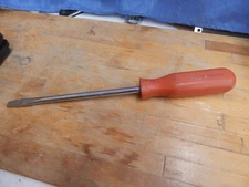 MAC Tools 8" Slotted Screwdriver PKR8A Hard Red Handle USA