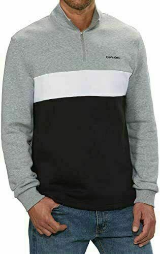 Quarter Zip Pullover Top Glacier Gray 