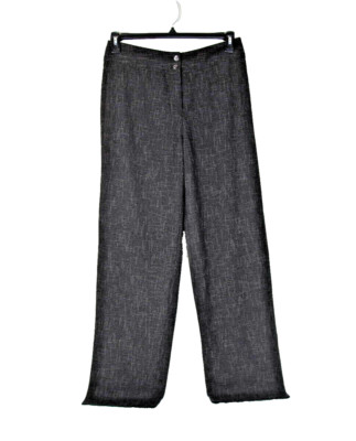 CHICO'S NWT Size 1.5 (S-10) Black/Sienna Network Apprentice Dress Pant W30 INS31