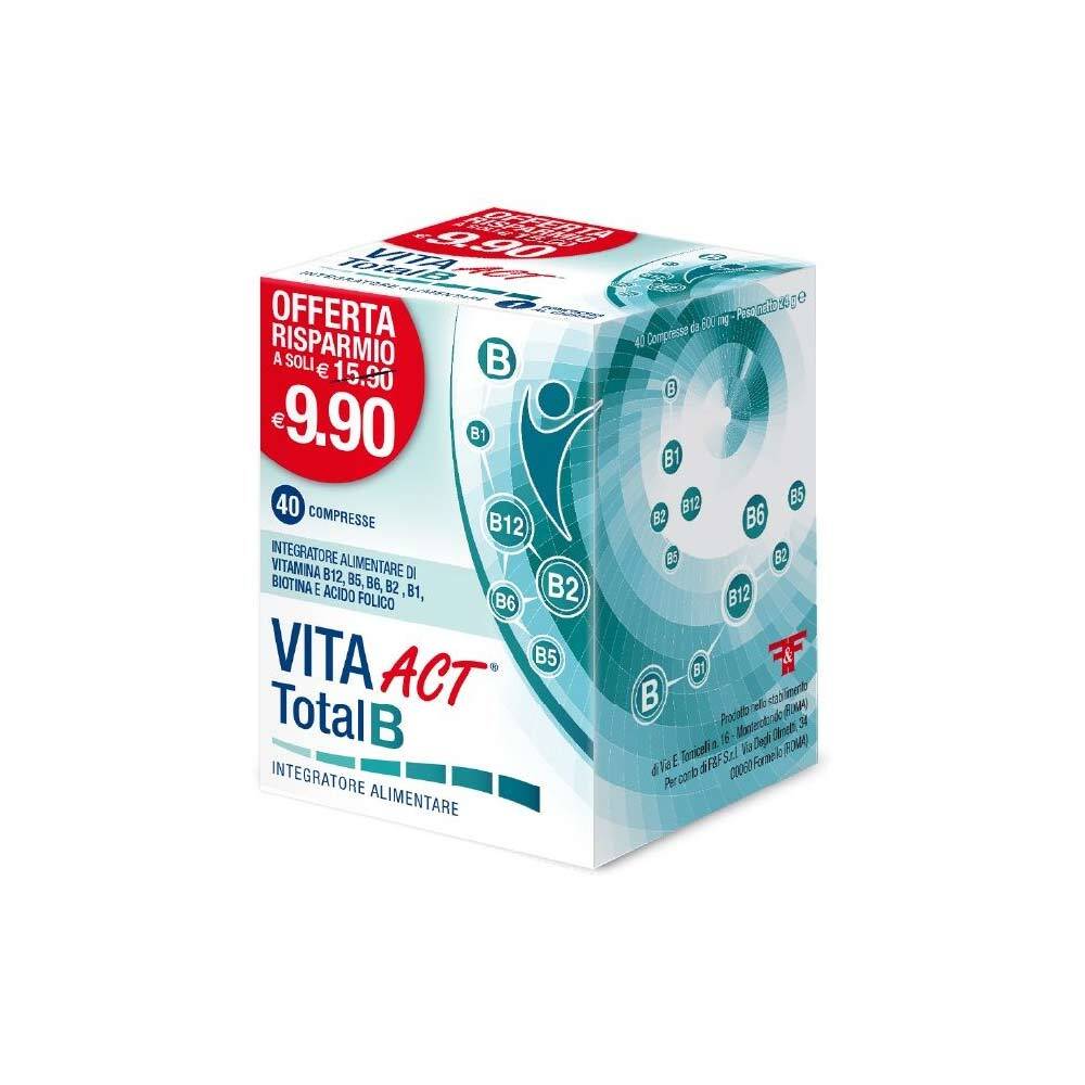 Linea Act Vita Act Total B Integratore Alimentare 40 Compresse