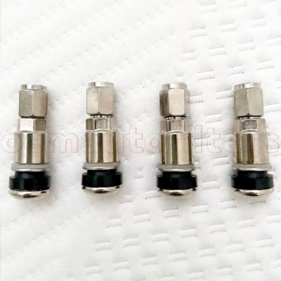 8 PCS Tire VALVE STEMS TR 413 Snap-In Car Auto For Metal