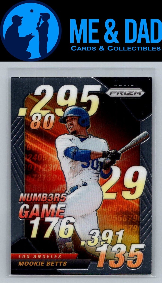 2020 Panini Prizm #NG-5 Mookie Betts Numbers Game | eBay
