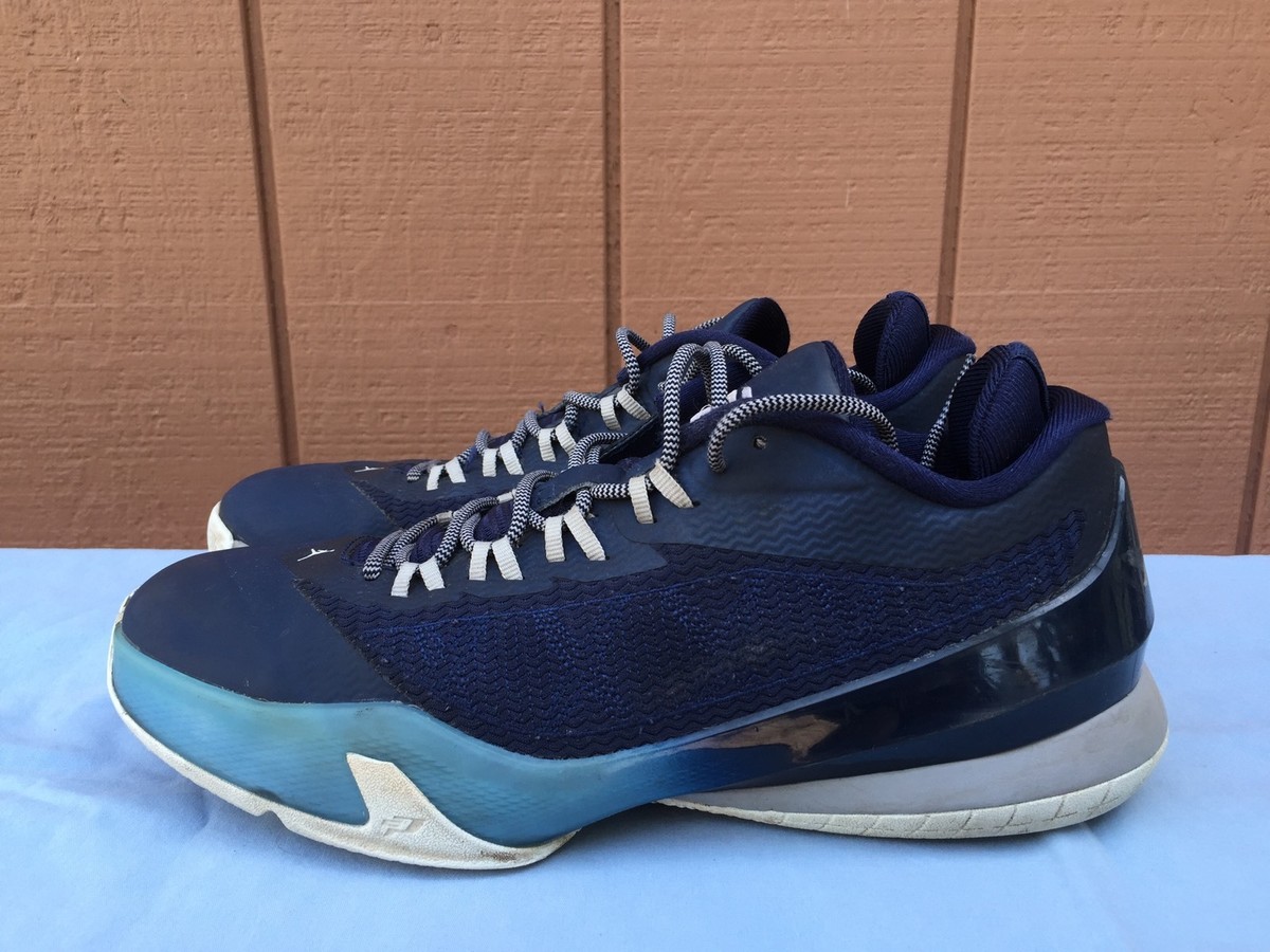 EUC Air Jordan Youth GS Shoes Mid Navy/White-Gym Blue-Lgn