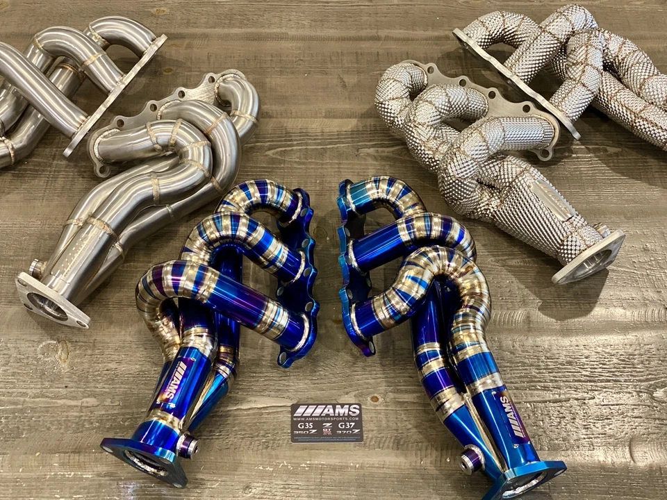 AMS SEKUSHI Max-Flow VQ Performance Headers - 350Z / 370Z / G35 / G37 - Image 3 of 4