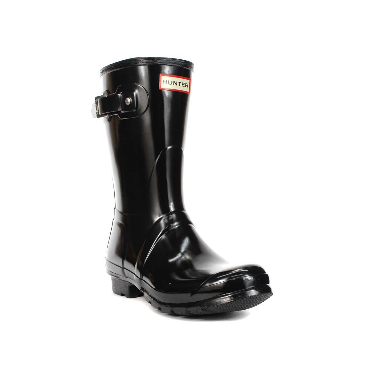☆HUNTER☆ WOMEN Original Short Rain Boots Cast WFS1000RMACA Hunter Women's Original Short Black Gloss Rain Boots