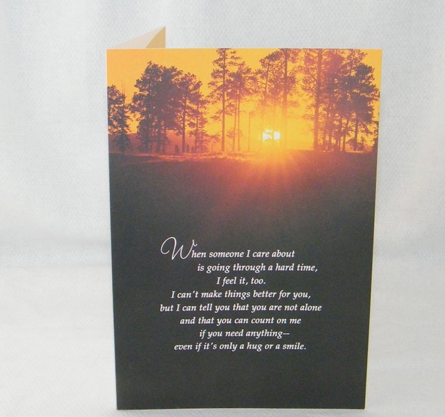 Hallmark / Current / Carlton +... Sympathy . Greeting Card & Envelope