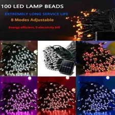 Waterproof 12M 100LED String Lights Indoor/Outdoor Lighting Fairy Strand