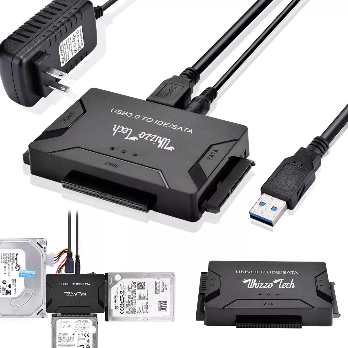 Adaptateur SATA Vers USB Convertisseur de Câble USB 3.0 Vers IDE