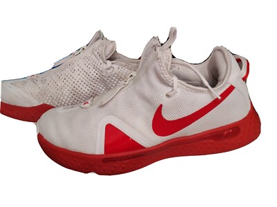 【限定出品】NIKE PG4 ナイキ NIKE PG 4 White/Red Low Top Zipper Lace Up Athletic