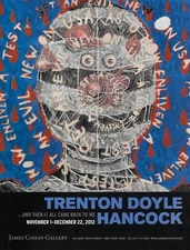 TRENTON DOYLE HANCOCK And Then It All Came Back to Me Art Exhibit Print Ad~2012