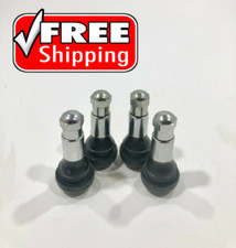 4 Pc Kit Tr413 Snap-in Chrome Wheel Rim Tire Valve Stem Enkei Valves