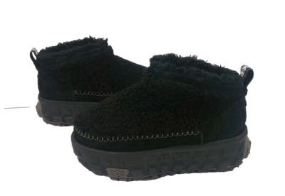 UGG VENTURE DAZE ULTRA MINI COZY ALL GENDAR BOOTS BLACK US MEN 10
