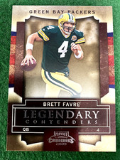 2009 Contenders Legendary #10 SSP Brett Favre Green Bay Packers, Falcons, Viking