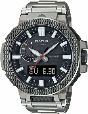 CASIO Watch PROTREK MANASLU Radio Solar PRX-8001YT-7JF Men's CASIO Watch PROTREK MANASLU Radio Solar PRX-8001YT-7JF Men's