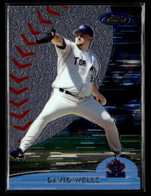 2000 Finest #204 David Wells Card Toronto Blue Jays