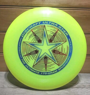 Discraft Ultra-Star The Ultimate 175-Gram Sportdisc 10.75'' Made In USA Pre-owned