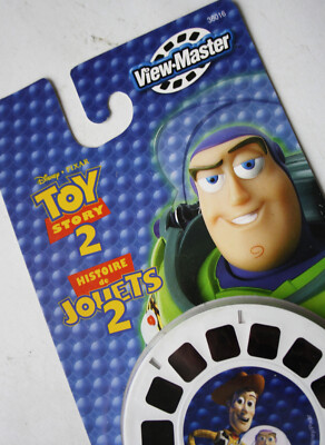 RARE 2002 VIEW MASTER TOY STORY 2 BUZZ LIGHTYEAR DISNEY FISHER