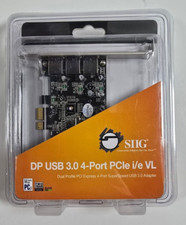 SIIG Superspeed DP 4 Ports PCI-e to USB 3.0 adapter JU-P40611-S2