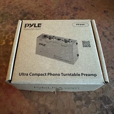 Pyle Pro PP444 Ultra Compact Phono Turntable Pre Amplifier