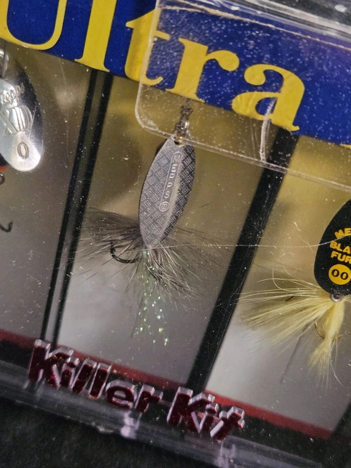 Kit asesino Mepps Ultra Lite con 6 señuelos de pesca Spinnerbait ultra ligeros Foto 4 de 4