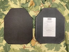 KDH Highcom 4S17 Level IV Shooters Cut Single Curve Ballistic Ceramic Plates