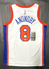 OG ANUBOBY signed autographed NEW YORK KNICKS Jersey w/ COA JSA CI79253