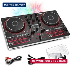 Numark Party Mix III Bluetooth DJ Controller with Built-in Lights