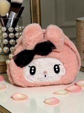 Pink Plush My Melody Makeup Bag Cosmetic Pouc...