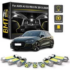 13x LED Interior Light Bulb+ Tool For AUDI 2013-20 A3 S3 RS3 8V Saloon Sportback
