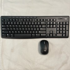 Logitech K270 Keyboard and M185 Mouse. Keyboard and Mouse ONLY. TESTED