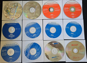 VTG DELL Device Drivers & Utility Resource CD's OS Reinstalling + Microsoft 2000