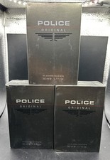 Image of 3 X POLICE ORIGINAL EAU DE TOILETTE 50 ML - DAMAGED BOX Please
